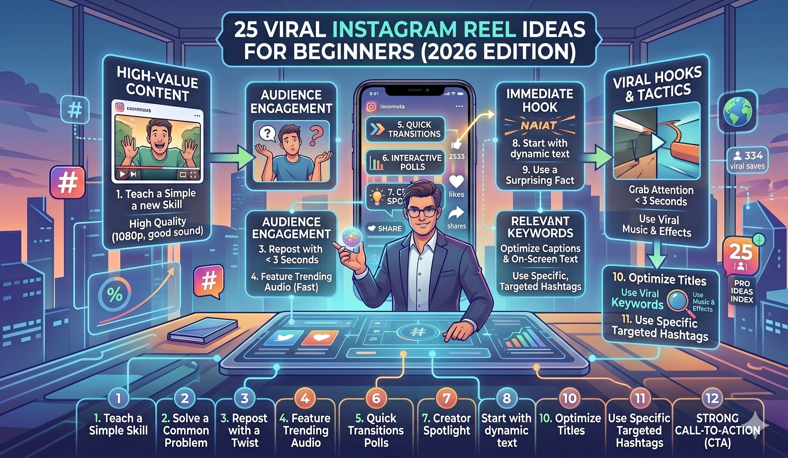 25 Viral Instagram Reel Ideas for Beginners 